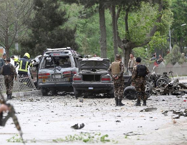 Afganistan'da ABD el�ili�i yak�n�nda intihar sald�r�s�