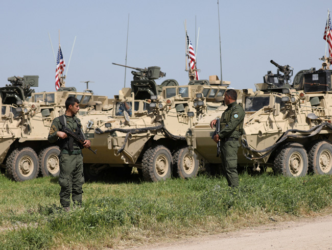 ABD, PYD/PKK'ya 48 askeri ara ve 250 askerden oluan bir konvoy gnderdi