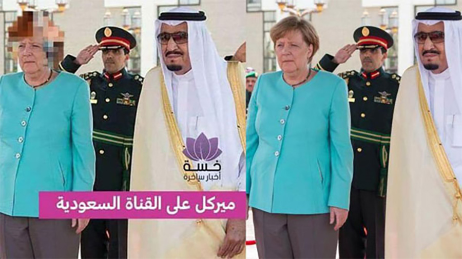 Merkel'in fotorafn aka amal mozaiklemiler