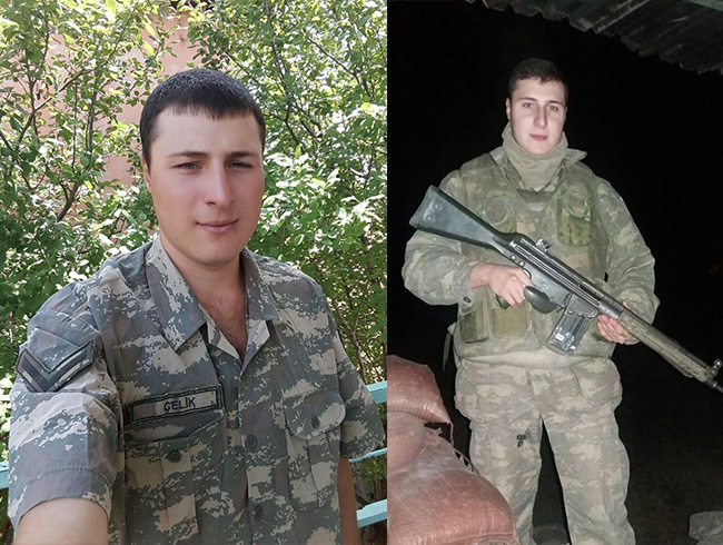 Yldrm dmesi sonucu yaralanan askerimiz ehit oldu