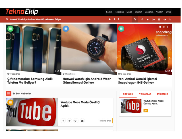 Teknolojiye dair her �ey bu adreste