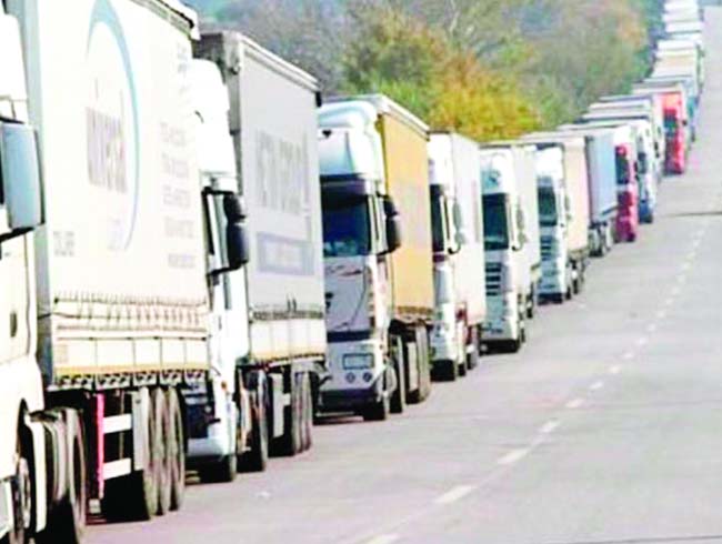 Rusya ile karayolu  tamacl  yeniden balyor