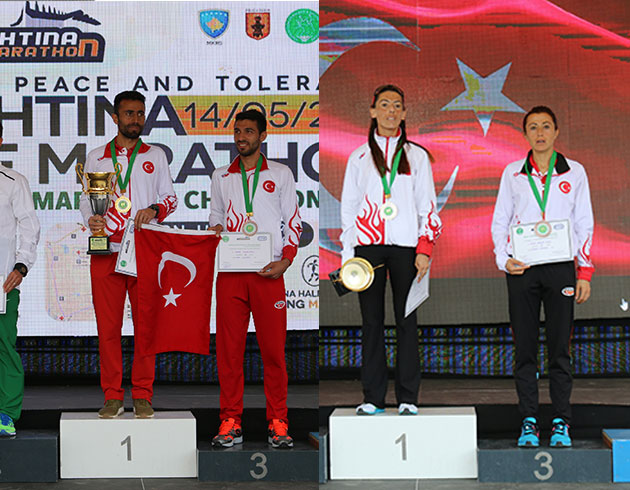 Balkan Yar Maratonu'nda Serkan Kaya, kadnlarda ise eyma Yldz birinci oldu