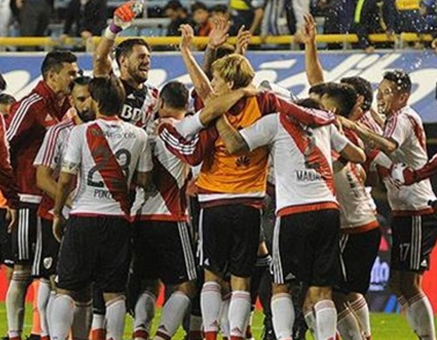 River Plate, ezeli rakibi Boca Juniors'� 3-1 ma�lup etti