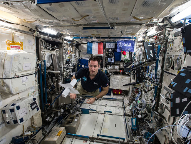 Frans�z astronot Thomas Pesquet uzaydan �stanbul'u g�r�nt�ledi