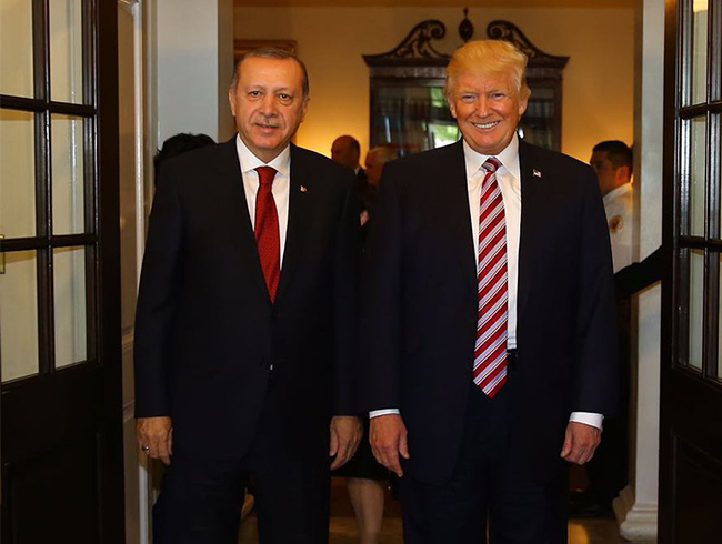 Trump-Erdo�an g�r��mesi piyasalar� olumlu etkiledi