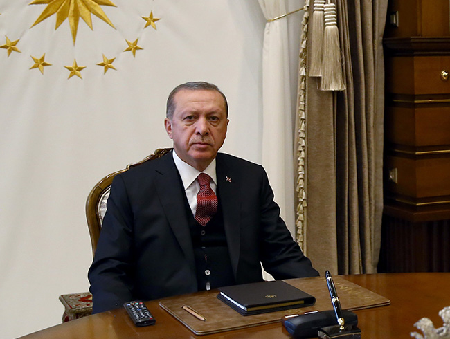 Cumhurba�kan� Erdo�an'dan '19 May�s' mesaj�