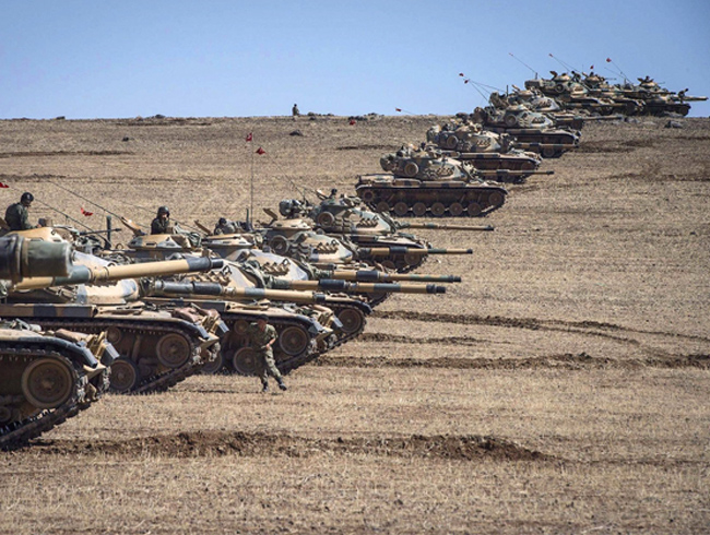7 bin asker Suriye snrnda emir bekliyor