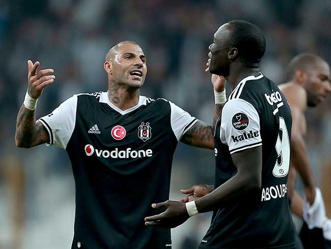 Quaresma, Cenk Tosun, Aboubakar ve Talisca istatistikleriyle takm tad