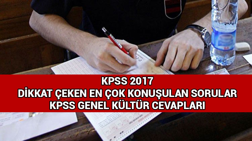 KPSS Genel Kltr snav yapld
