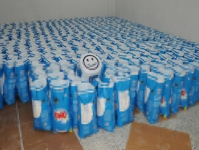 Adana'da 8 ton sahte deterjan ele geirildi