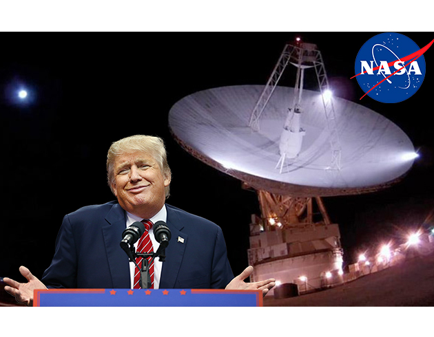 Trump ynetiminden NASA'ya destek 561 milyon dolar azald