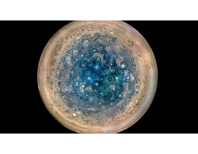 Juno Jpiter'in kutuplarndaki dev kasrgalar grntledi