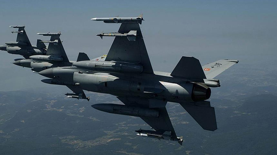 TSK'dan Kuzey Irak'a hava operasyonu