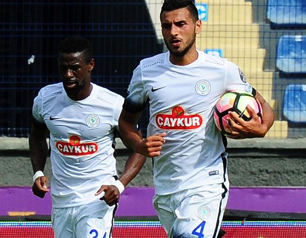 Osmanlspor: 1 aykur Rizespor: 2