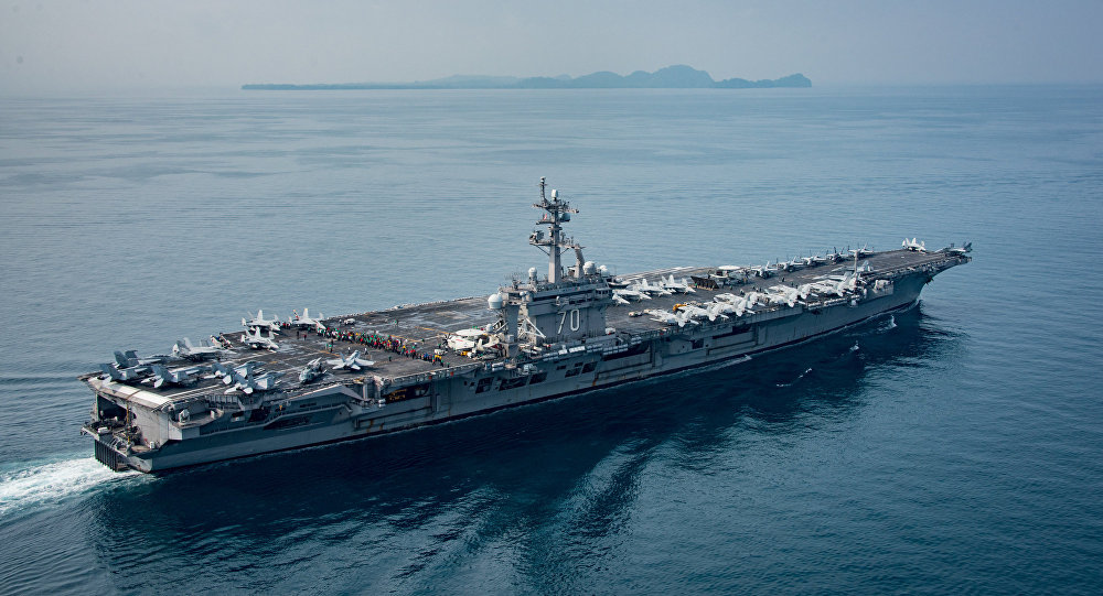 ABD, USS Nimitz uak gemisini Kore sularna gnderdi