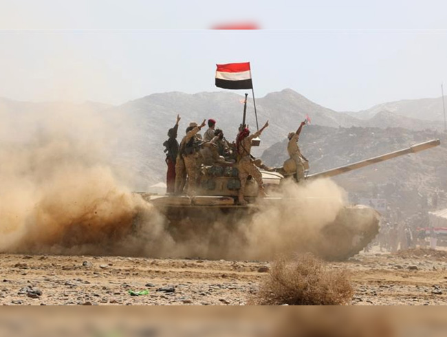 Yemen ordusu ii Husi'lerden Cumhuriyet Saray'n geri ald