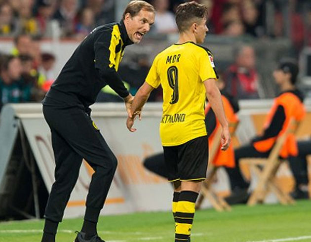 Borussia Dortmund Thomas Tuchelin grevine son verdi