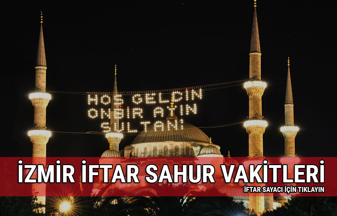 �zmir iftar vakti