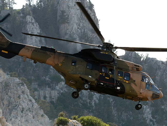 rnakta den Cougar tipi helikopterin zellikleri