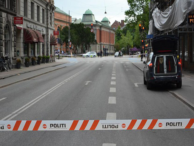 Danirmarka'da polis ter�r ��phelisini vurarak etkisiz hale getirdi