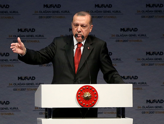 Erdoan: Ne kadar terr rgt varsa hepsinin inine girdik, giriyoruz. Srada olanlar var, onlara da gireceiz