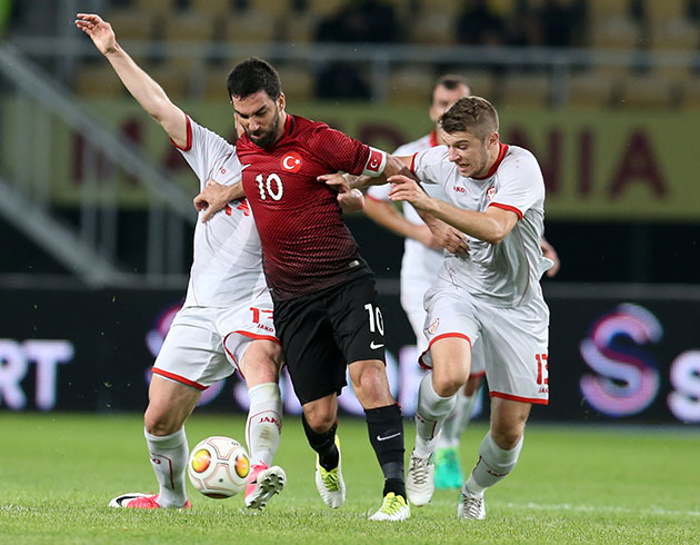 Ma sonucu: Makedonya - Trkiye: 0-0