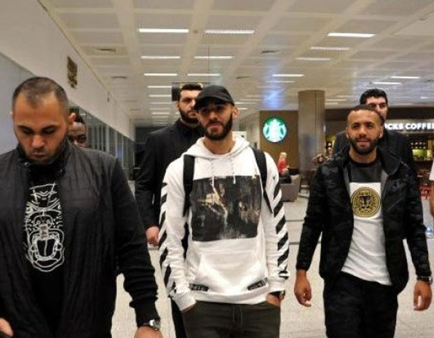Real Madridli Karim Benzema stanbul'da!