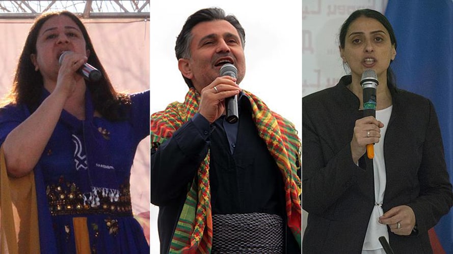 HDP'li vekillerin terristleri aralaryla tamas fezlekede yer ald