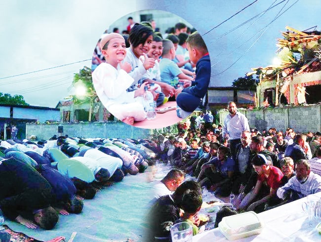 Belgrad�da utand�ran iftar  