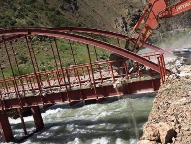 PKK'nn eylem iin kulland kpr sklerek kaldrld