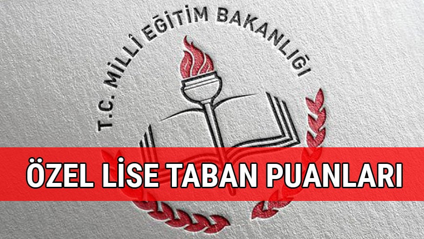 �zel okullar�n taban ve tavan puanlar� a��kland�