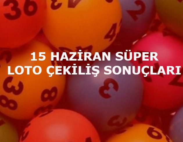 Sper Loto 15 Haziran ekilii