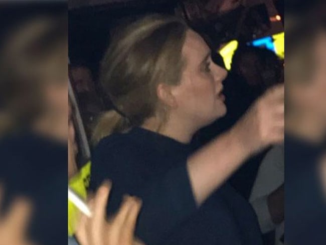 ngiliz sanat Adele yangn yerinde!