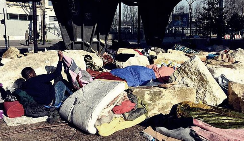 Paris'teki snmaclar ''uyuz'' hastalna yakaland