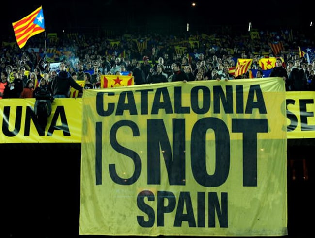 Katalonya 1 Ekim'de spanya'dan ayrlmak iin referanduma gidiyor