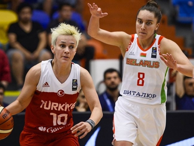 Kadnlar Eurobasket 2017'de Trkiye grubu namalup bitirdi