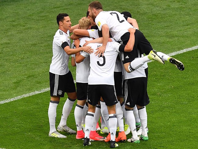 2017 FIFA Konfederasyonlar Kupas'nda Almanya Avusturalya'y 3-2 yendi