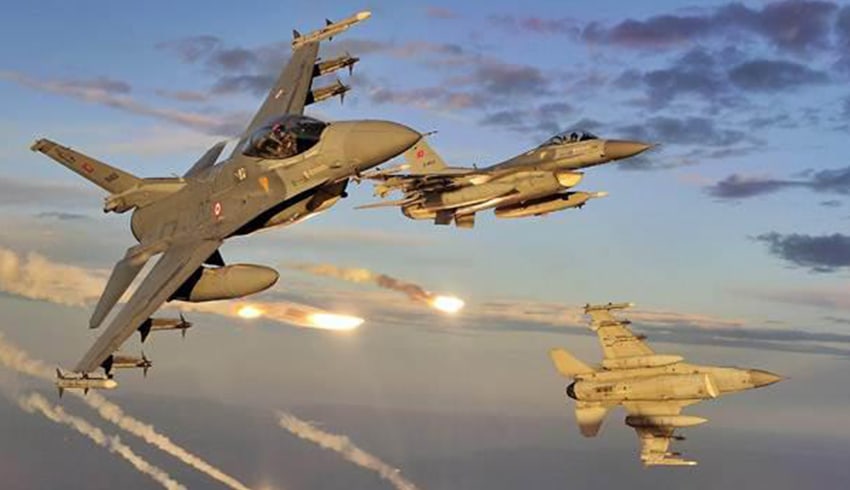 TSK'dan Irak'n kuzeyine operasyon: ok sayda terr hedefi vuruldu