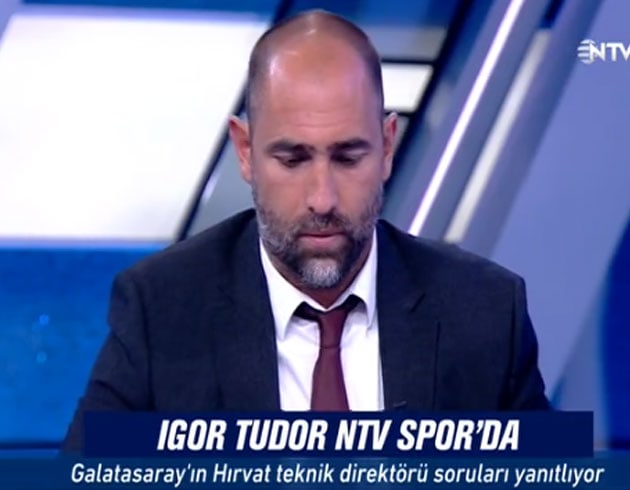 Igor Tudor: Galatasaray'�n ligi 6. ve 4.bitirmesi rezillik