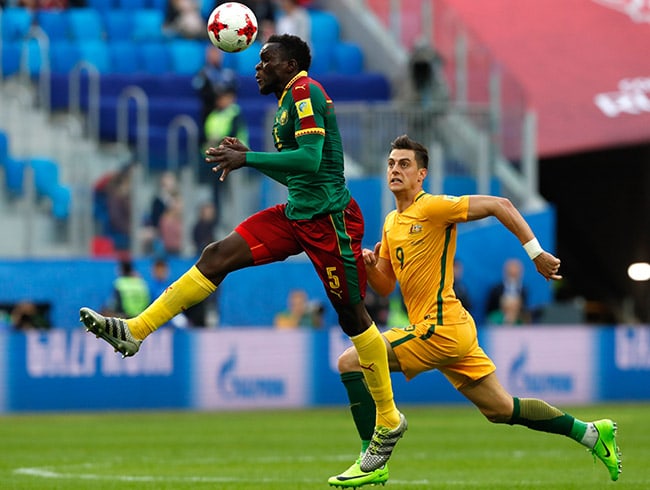 Konfederasyonlar Kupas'nda Kamerun ile Avustralya 1-1 berabere kald