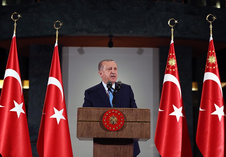 Cumhurbakan Erdoan: Bizim Rabiamzn anlamn Kldarolu da Kandil'in artklar da bilmez