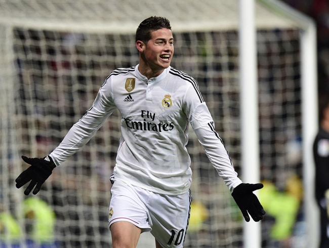 Milan Real Madrid'in yldz James Rodriguez'i transfer etmeye yaklat
