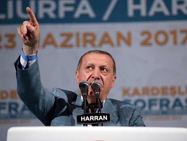 Cumhurbakan Erdoan: Her frsatta hakk ve adaleti dillendirdiimiz iin bize saldryorlar