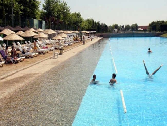 Eskiehir'deki yapay plaj sezonu ald