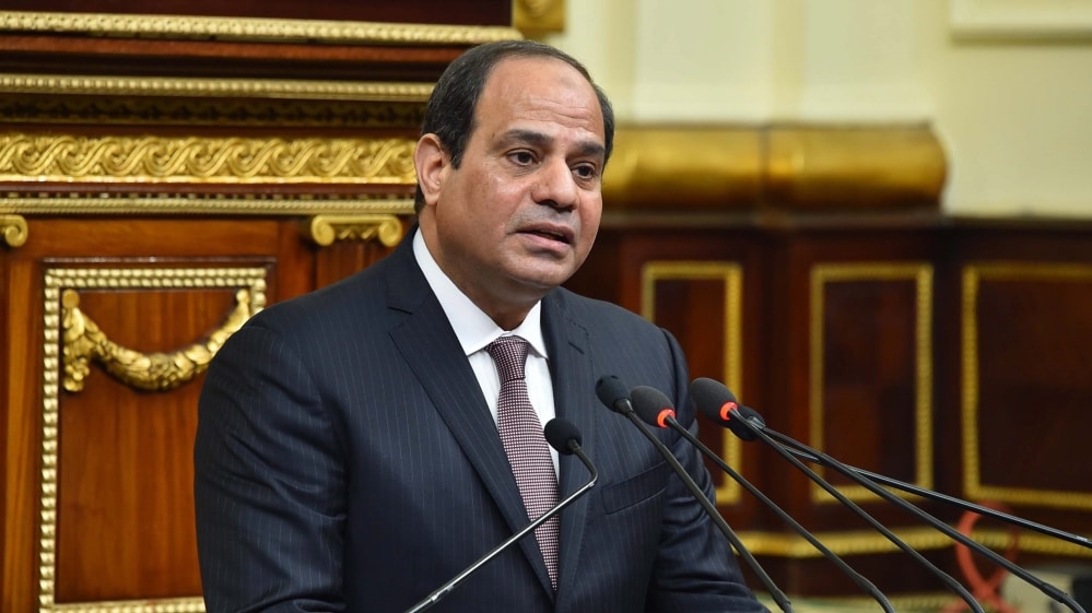 Sisi Tiran ve Sanafir adalarnn Suudi Arabistan'a gemesini onaylad