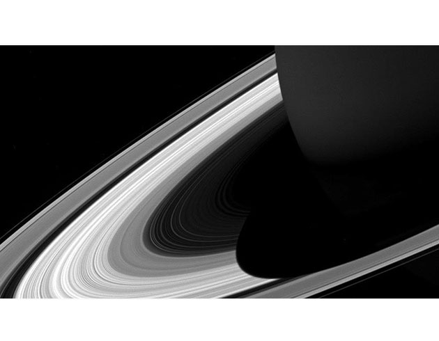 Cassini, Satrn'n aydnlanma izgisini grntledi