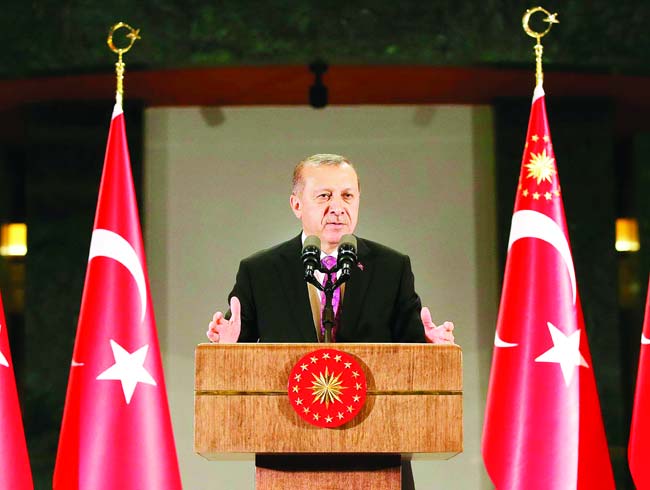 Erdoan o gece halka seslenecek