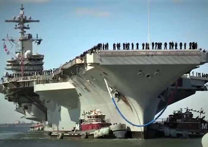 W.Bush, �srail Hayfa Liman�'�nda