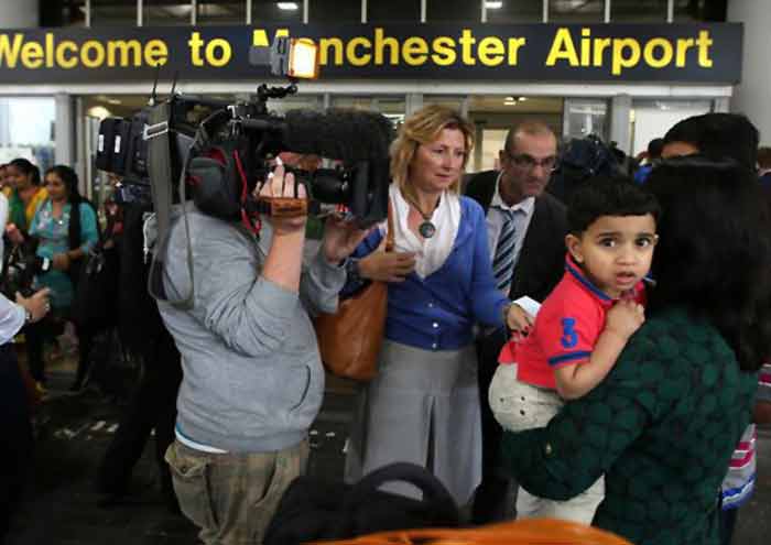 Manchester Havaliman� bo�alt�ld�